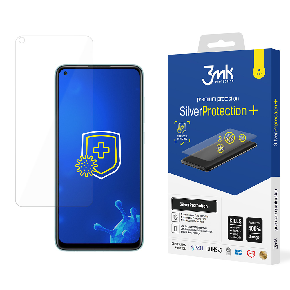 XI Redmi Note 9/Redmi 10x 4G B – 3mk SilverProtection+ puhelimen näytönsuoja