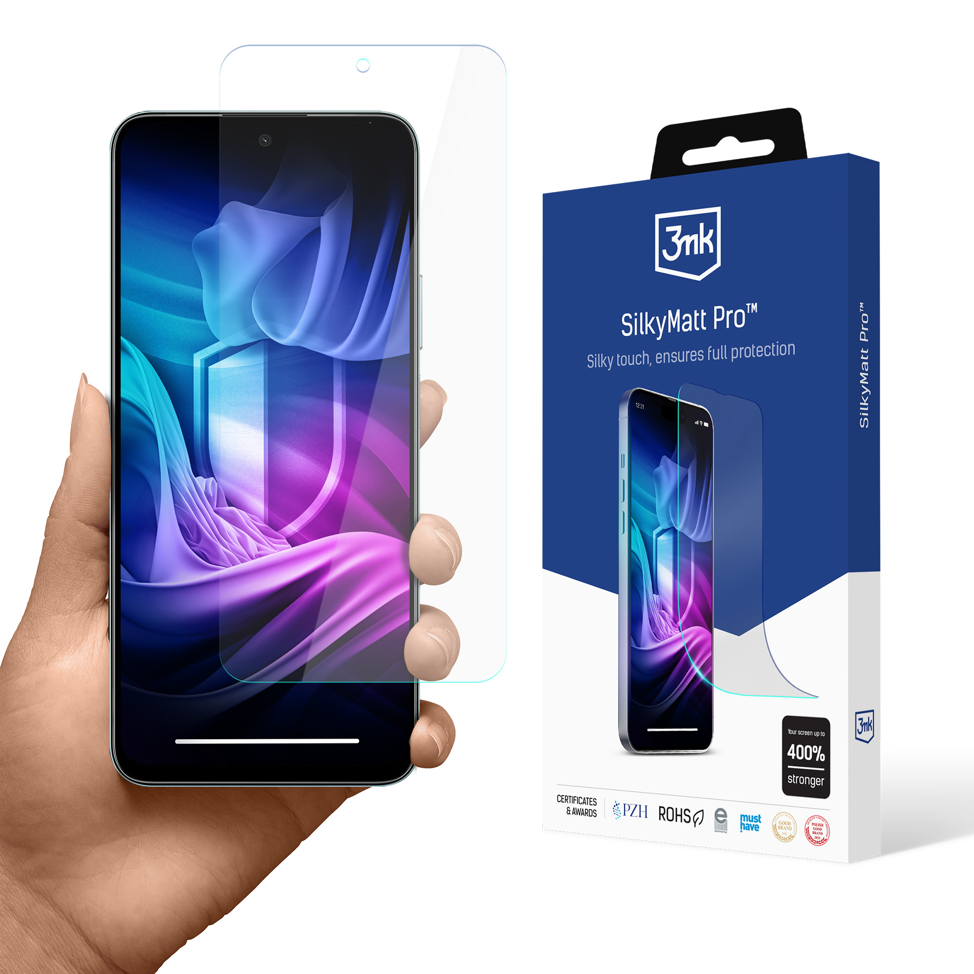 Honor 90 Smart – 3mk Silky Matt Pro puhelimen näytönsuoja