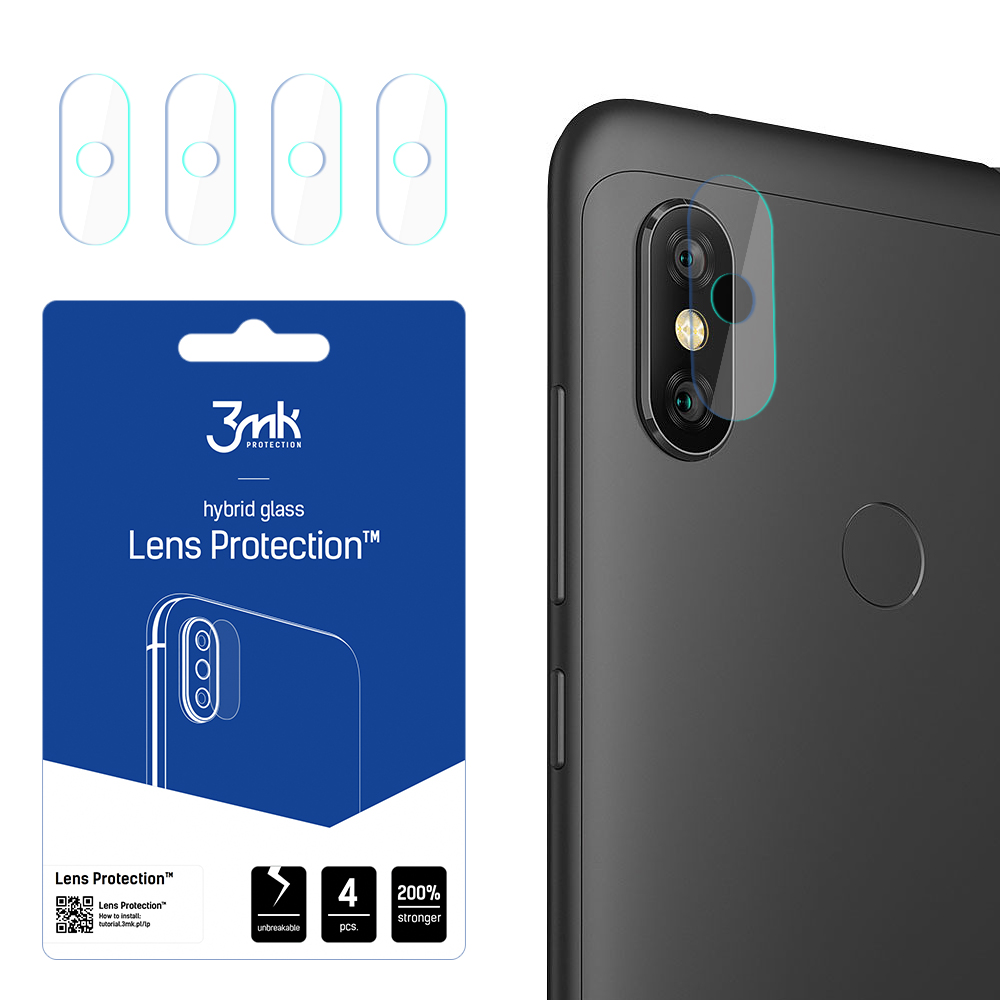 Xiaomi Redmi Note 6 Pro Global – 3mk Lens Protection kameran linssinsuoja