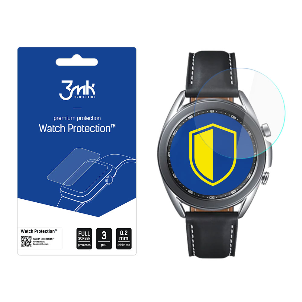 Samsung Galaxy Watch 3 41mm – 3mk Watch Protection FlexibleGlass älykellon näytönsuoja