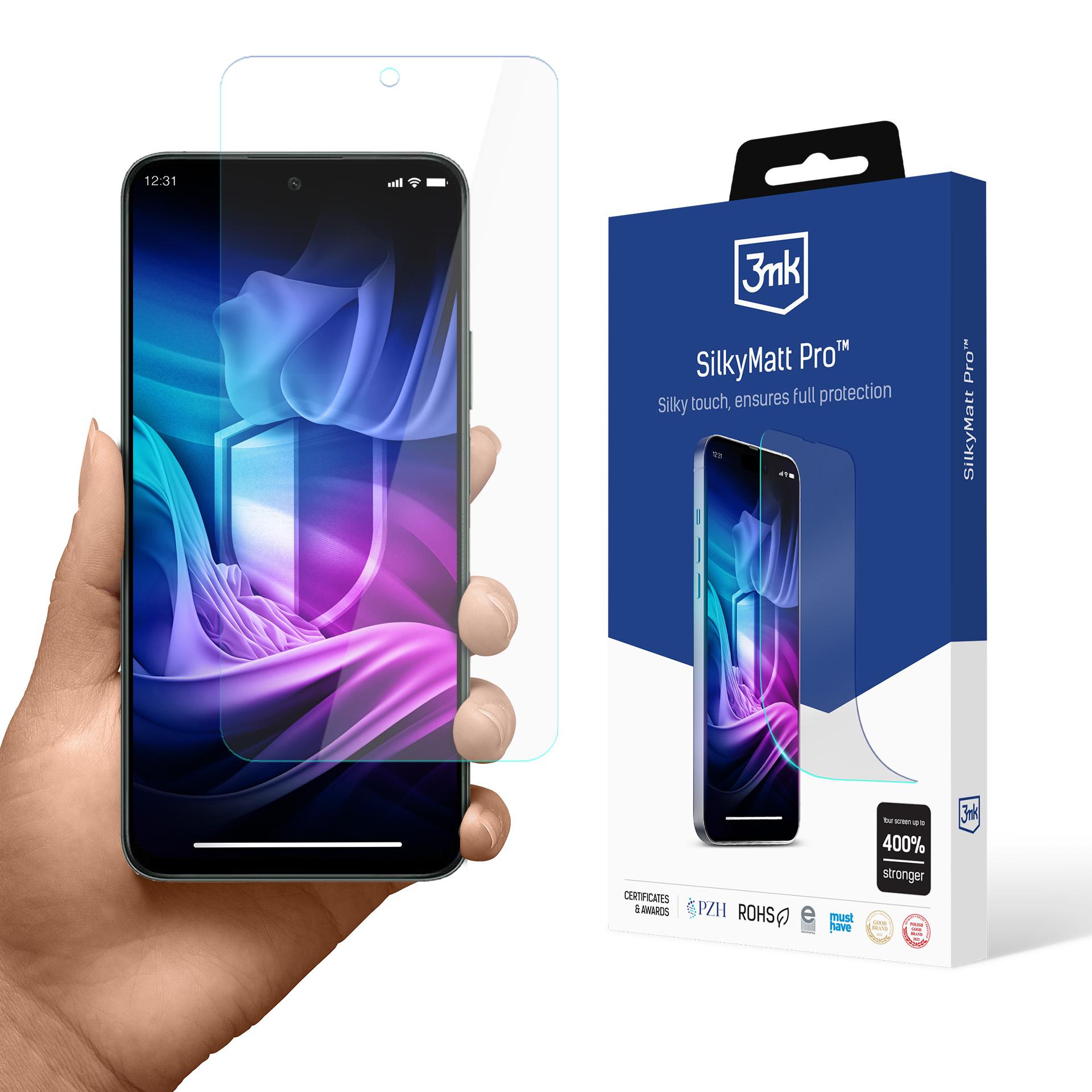 Honor X7c 4G / 5G – 3mk Silky Matt Pro puhelimen näytönsuoja