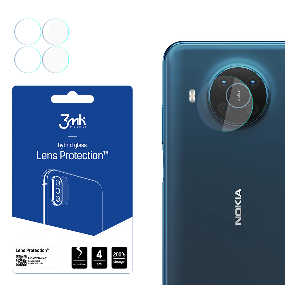 Nokia X20 – 3mk Lens Protection kameran linssinsuoja