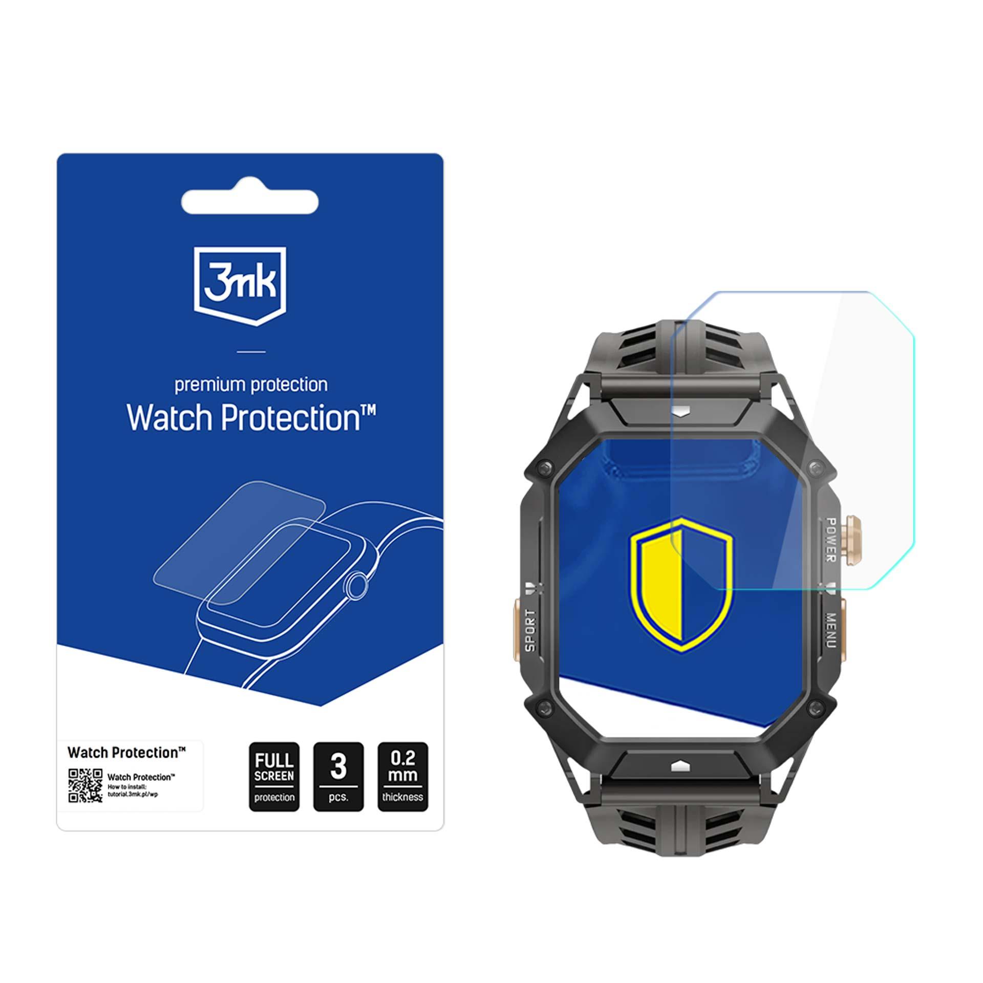 Rubicon RNCF24 – 3mk Watch Protection FlexibleGlass älykellon näytönsuoja