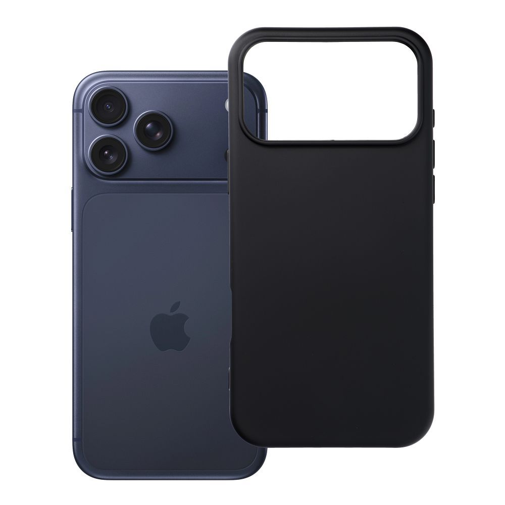 Suojakuori laitteelle iPhone 18 Pro / 17 Pro: Silicone, väri: musta