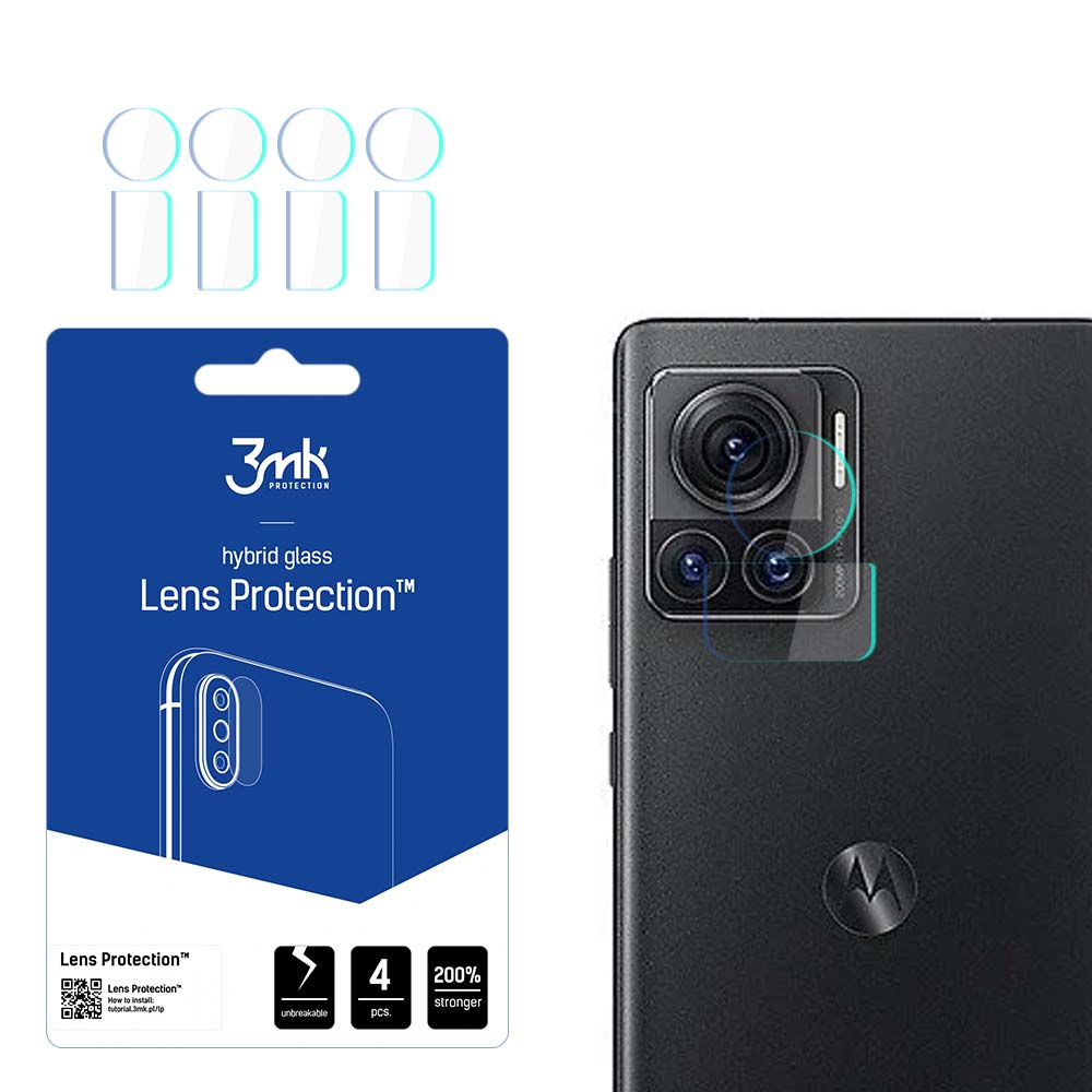 Motorola Edge 30 Ultra – 3mk Lens Protection kameran linssinsuoja