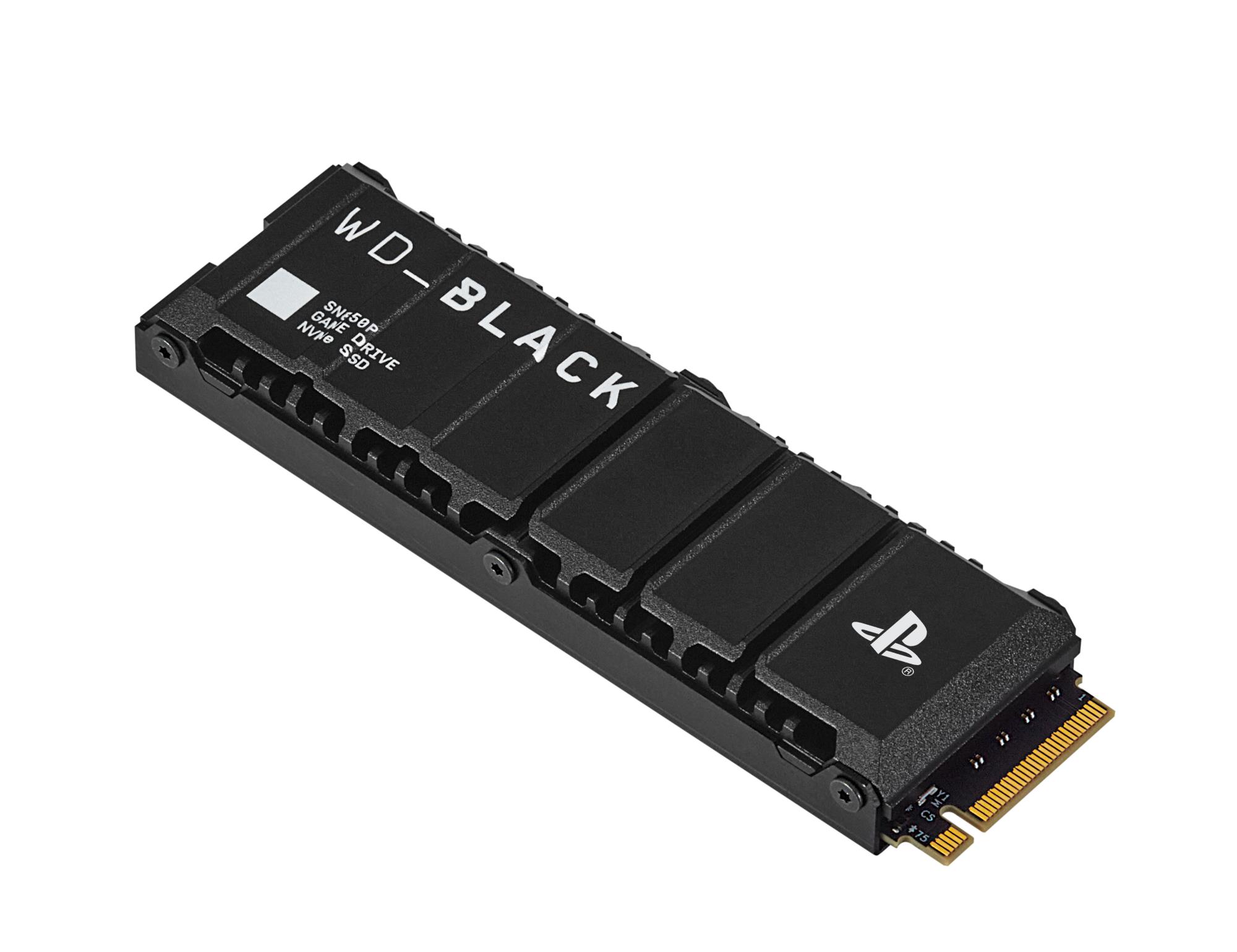 SanDisk Black SN850P 2 TB M.2 NVMe SSD, kirjoitus 6600 MB/s, luku 7300 MB/s, 1200 TBW, WDBBYV0020BNC-WRSN