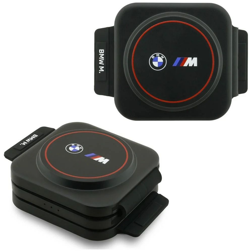 BMW M Qi2 3-in-1-langaton laturi, 15 W, painettu logo, punainen