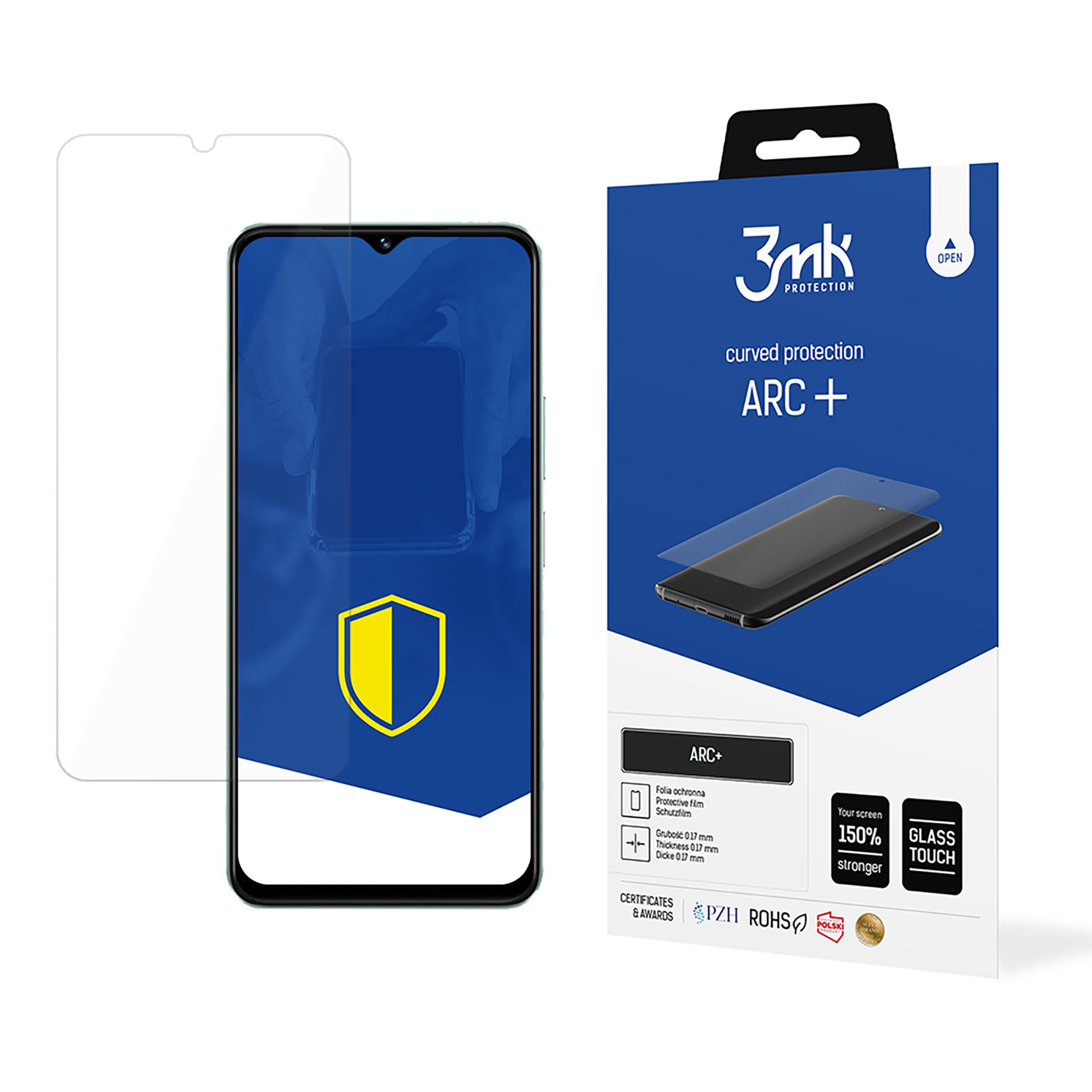 Vivo Y18i – 3mk ARC+ puhelimen näytönsuoja