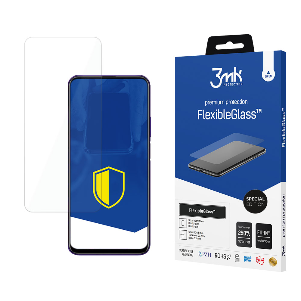 Honor 9X – 3mk FlexibleGlass Special Edition puhelimen näytönsuoja
