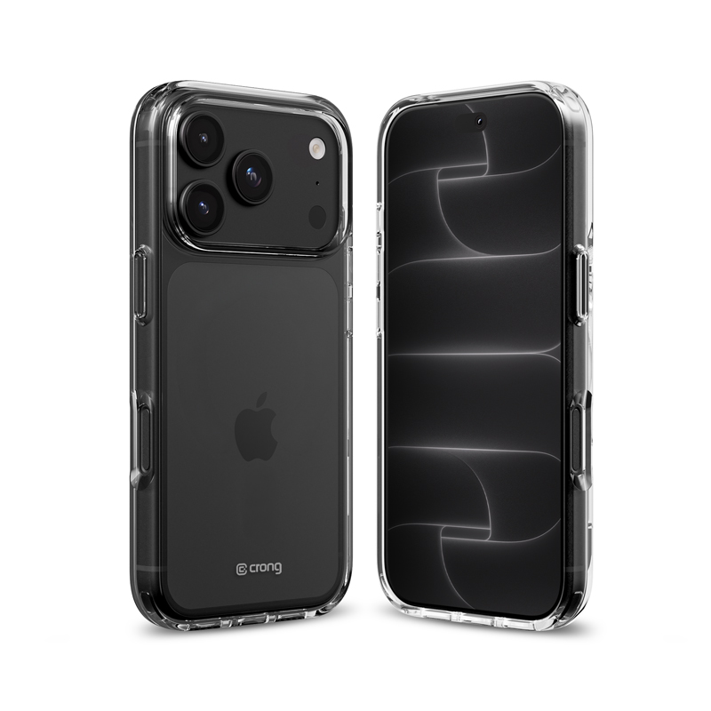 Crong Clear Cover läpinäkyvä kotelo iPhone 18 Pro / 17 Pro -mallille