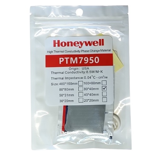 Lämpötyyny HONEYWELL PTM7950 40x80x0.2mm