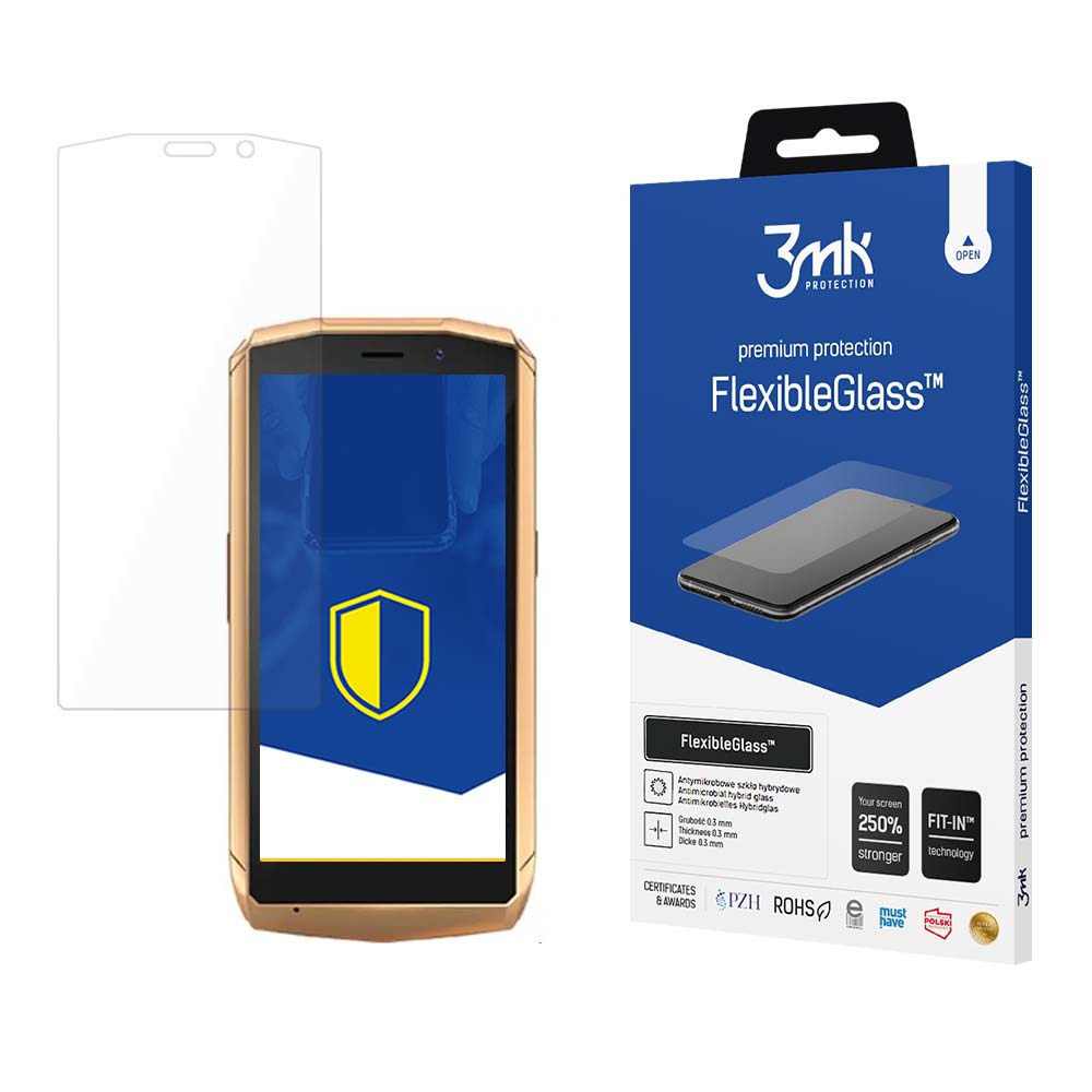 Cubot Pocket – 3mk FlexibleGlass puhelimen näytönsuoja