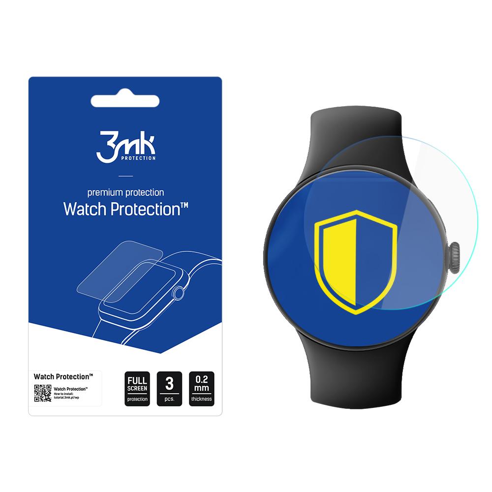 Google Pixel Watch 3 XL – 3mk Watch Protection ARC älykellon näytönsuoja