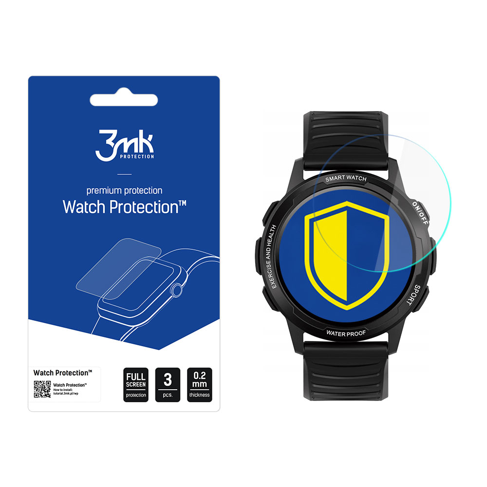 Bemi Tracker – 3mk Watch Protection FlexibleGlass älykellon näytönsuoja