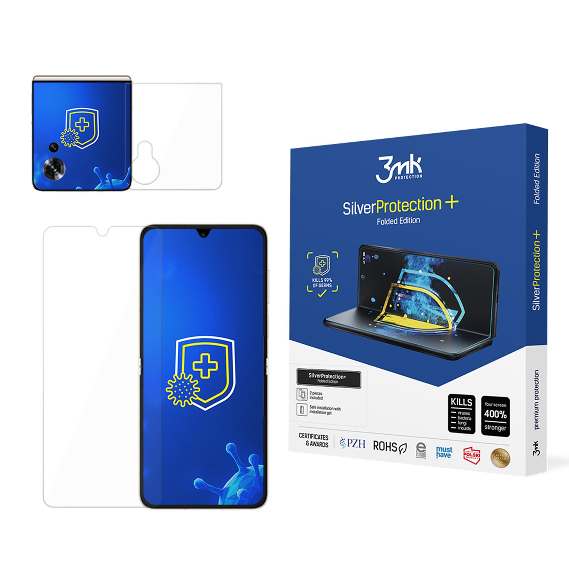 Honor Magic V Flip – 3mk SilverProtection+ Folded Edition puhelimen näytönsuoja