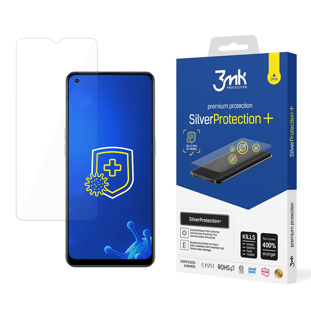 OPPO Reno 7 Lite 5G – 3mk SilverProtection+ puhelimen näytönsuoja