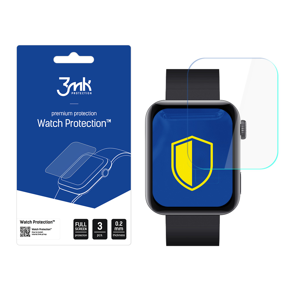 Xiaomi Mi Watch – 3mk Watch Protection ARC älykellon näytönsuoja