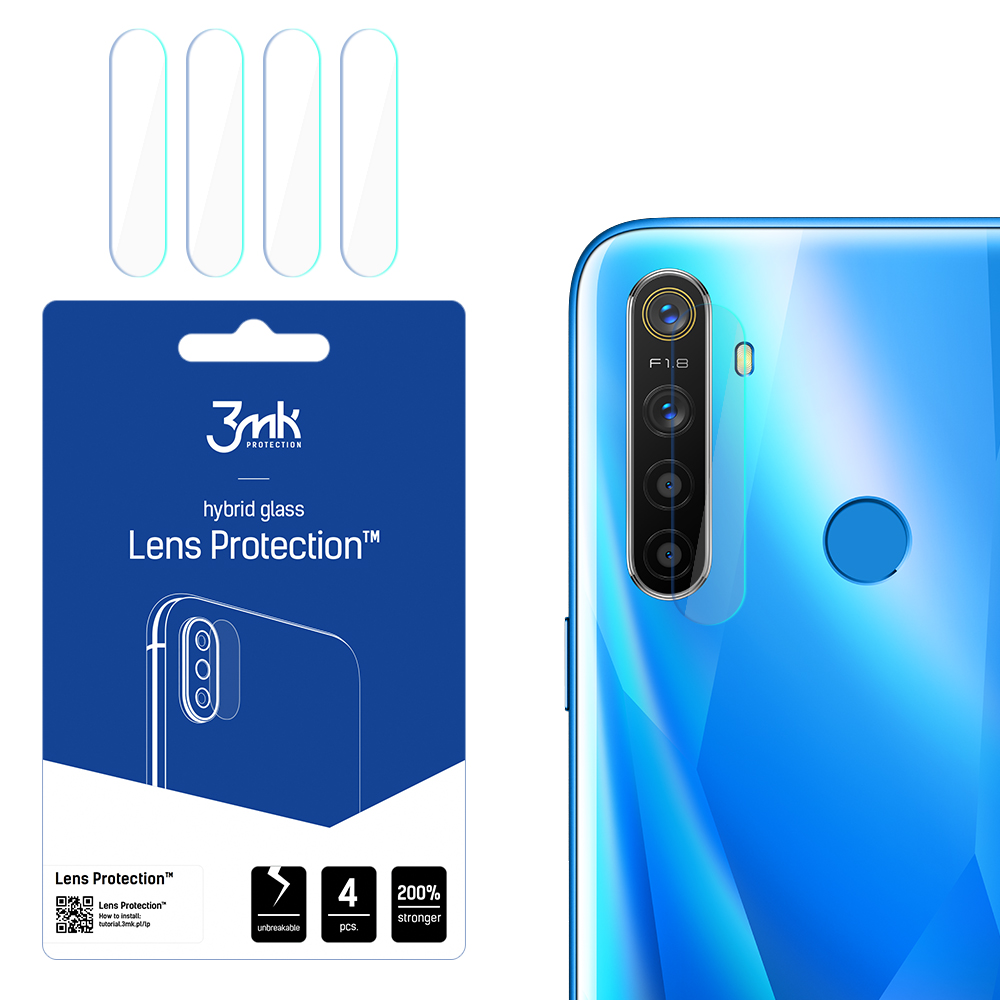 Realme 5 – 3mk Lens Protection kameran linssinsuoja