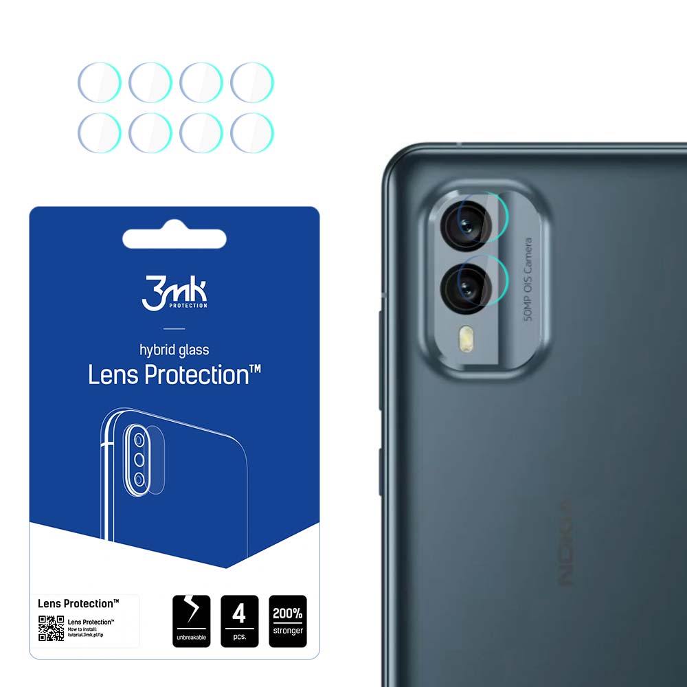 Nokia X30 – 3mk Lens Protection kameran linssinsuoja
