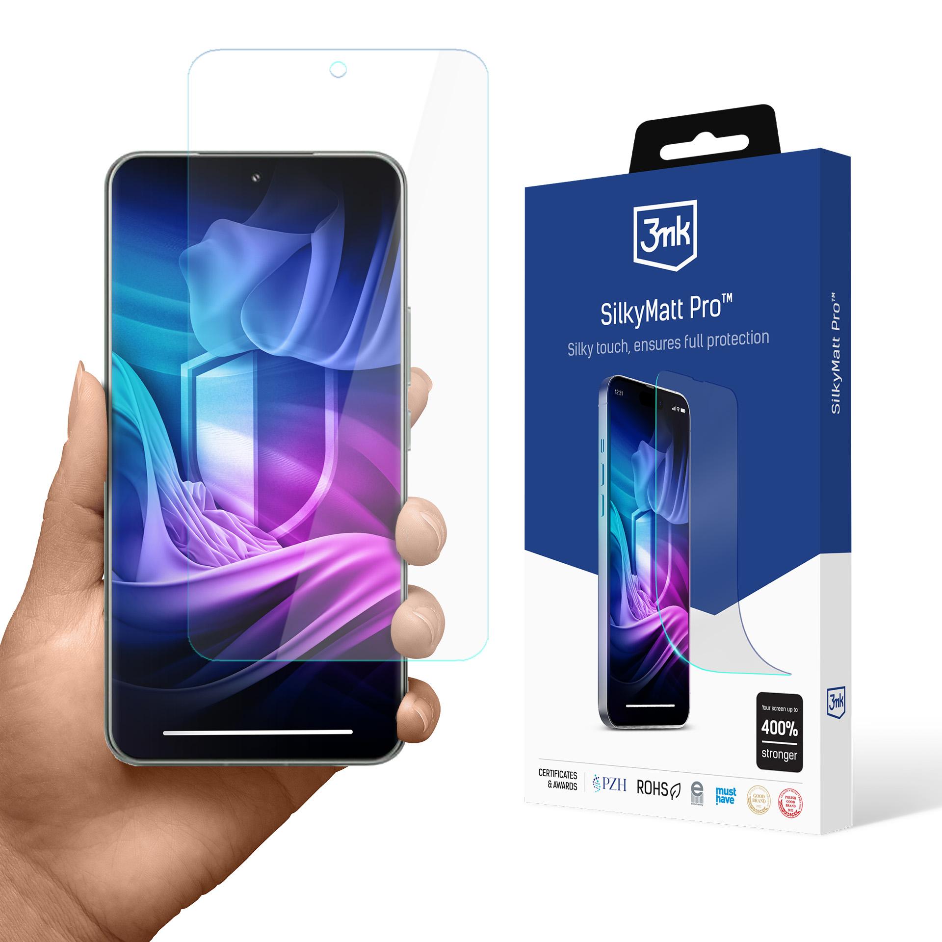 Xiaomi 15 Pro – 3mk Silky Matt Pro puhelimen näytönsuoja