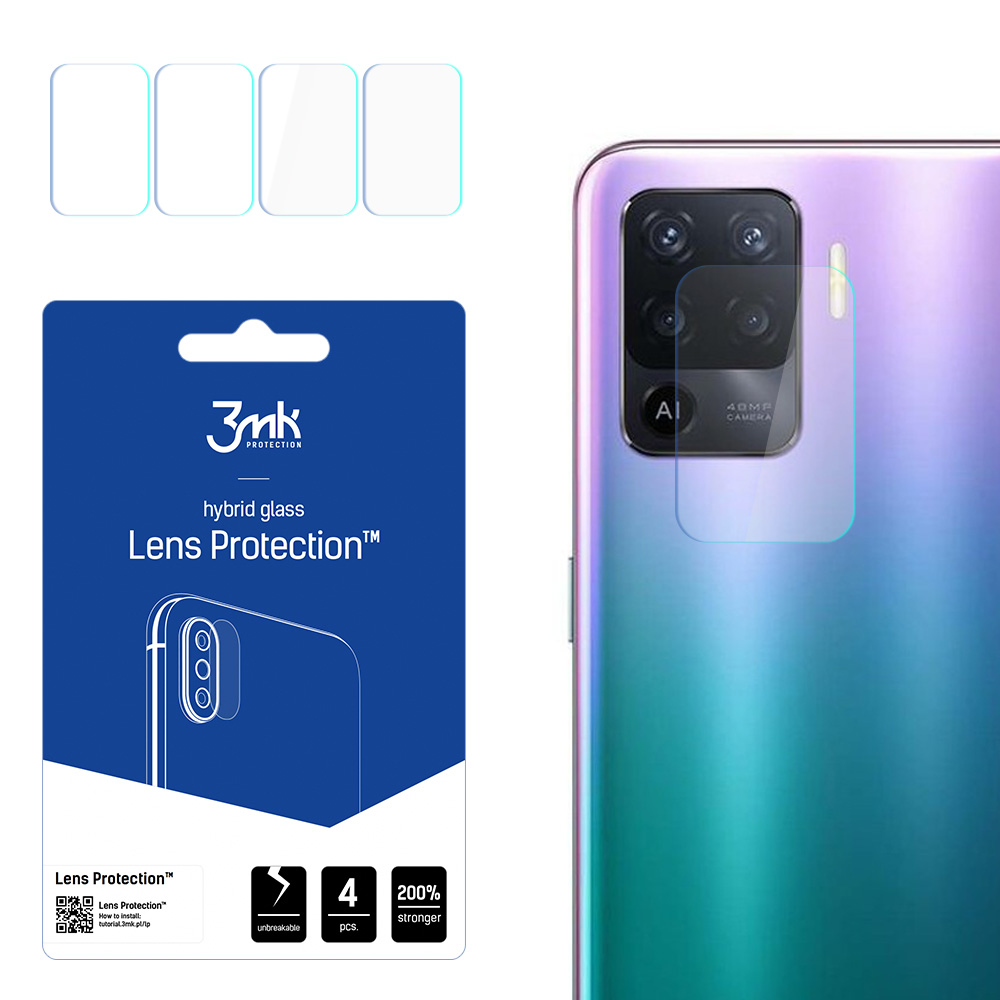 Oppo A94 4G – 3mk Lens Protection kameran linssinsuoja