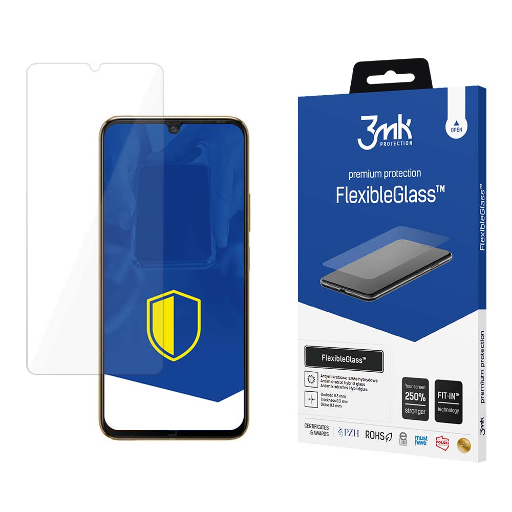 Infinix Zero 20 – 3mk FlexibleGlass puhelimen näytönsuoja
