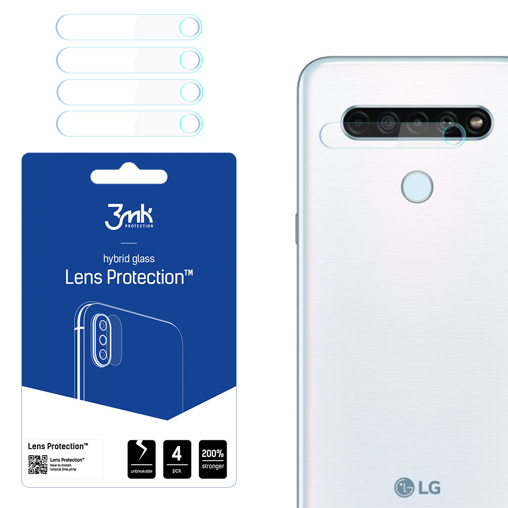 LG Q61 – 3mk Lens Protection kameran linssinsuoja