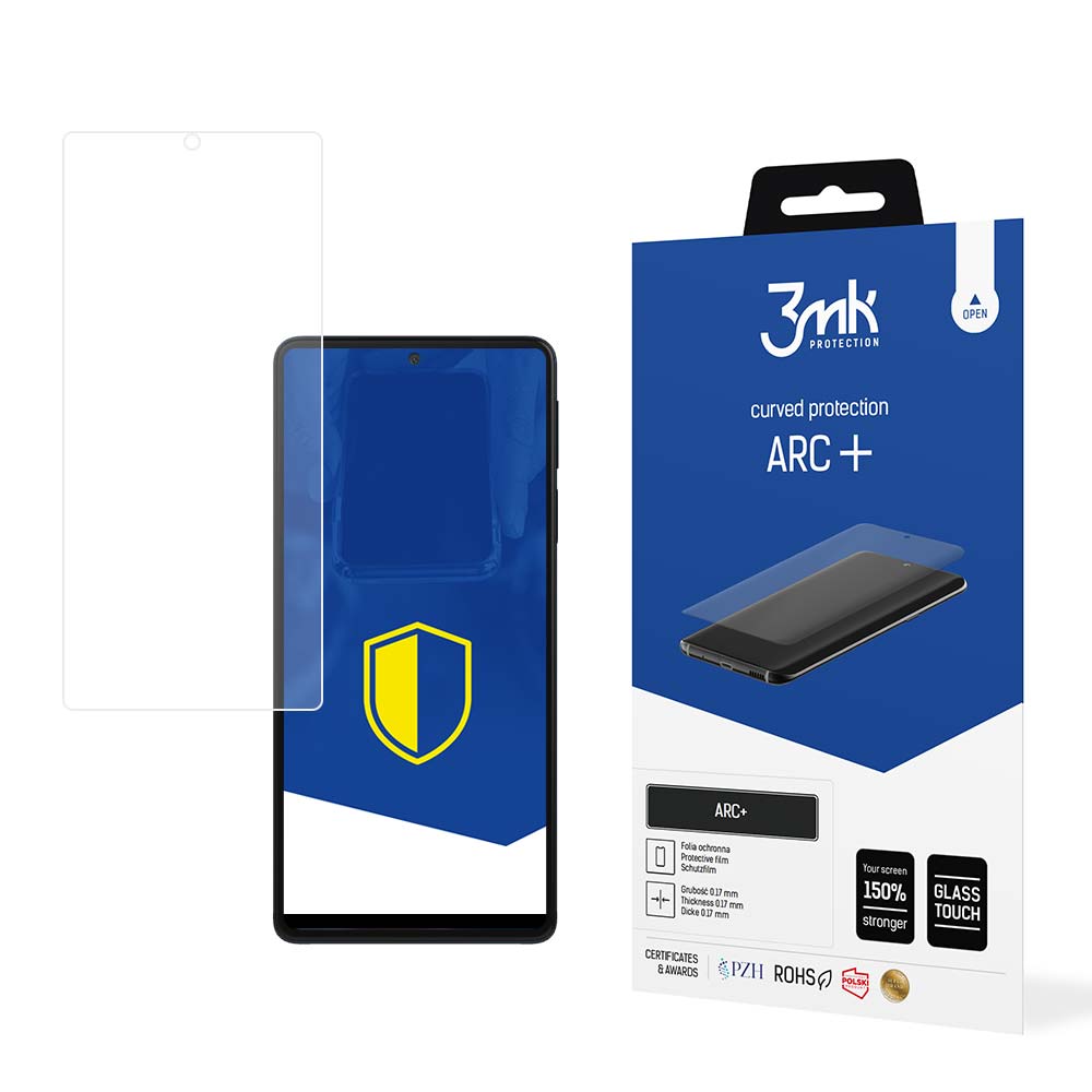 Motorola Edge 30 – 3mk ARC+ puhelimen näytönsuoja