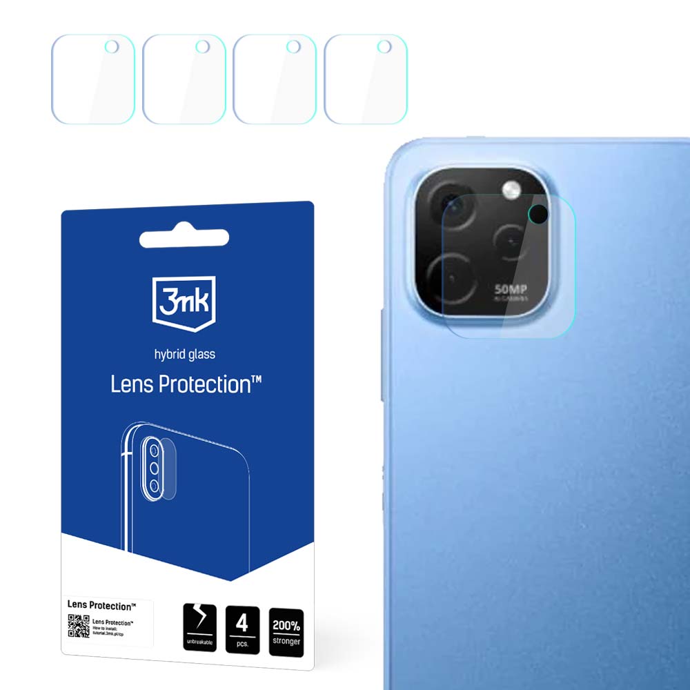 Huawei Nova Y62/Y62 Plus – 3mk Lens Protection kameran linssinsuoja
