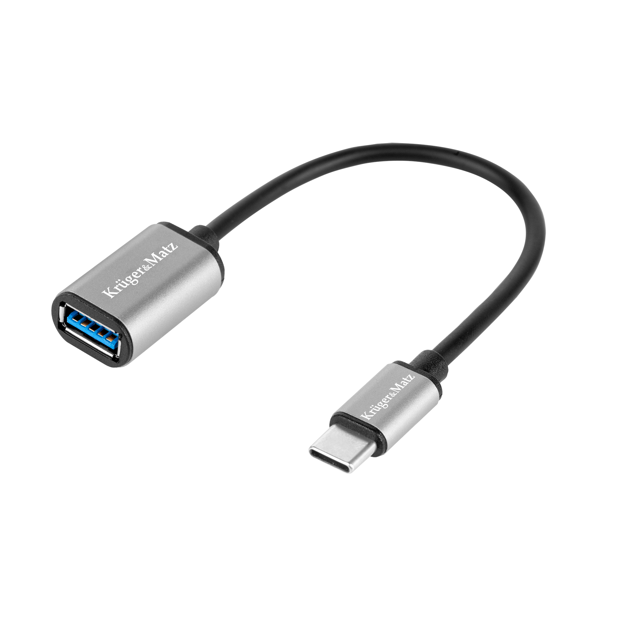 Kruger&Matz Basic -OTG-adapteri, USB 3.0 A -naaras – USB-C-uros