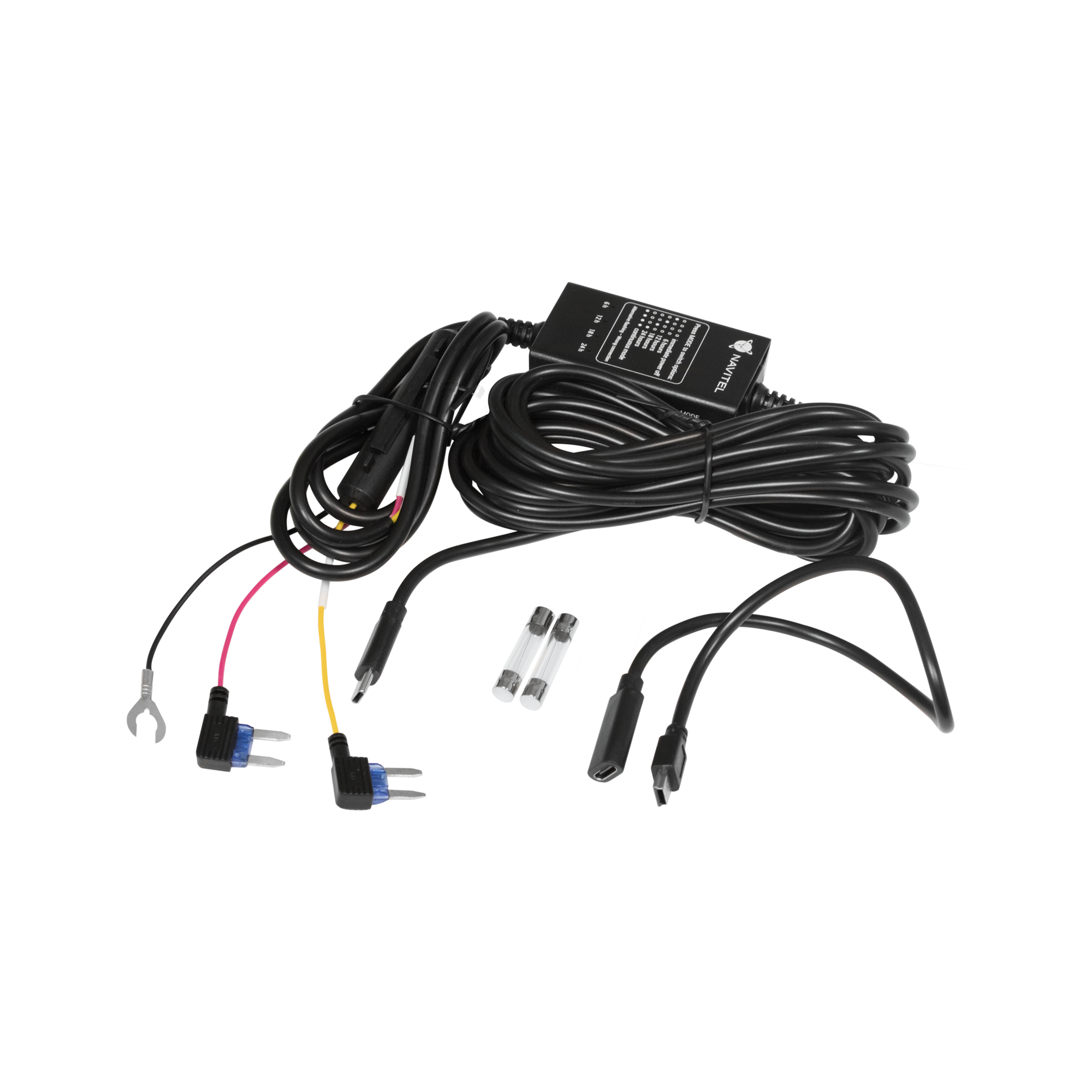 Navitel Smart Box Max -auton virtasovitin, tulo 12–40 V, lähtö 5 V