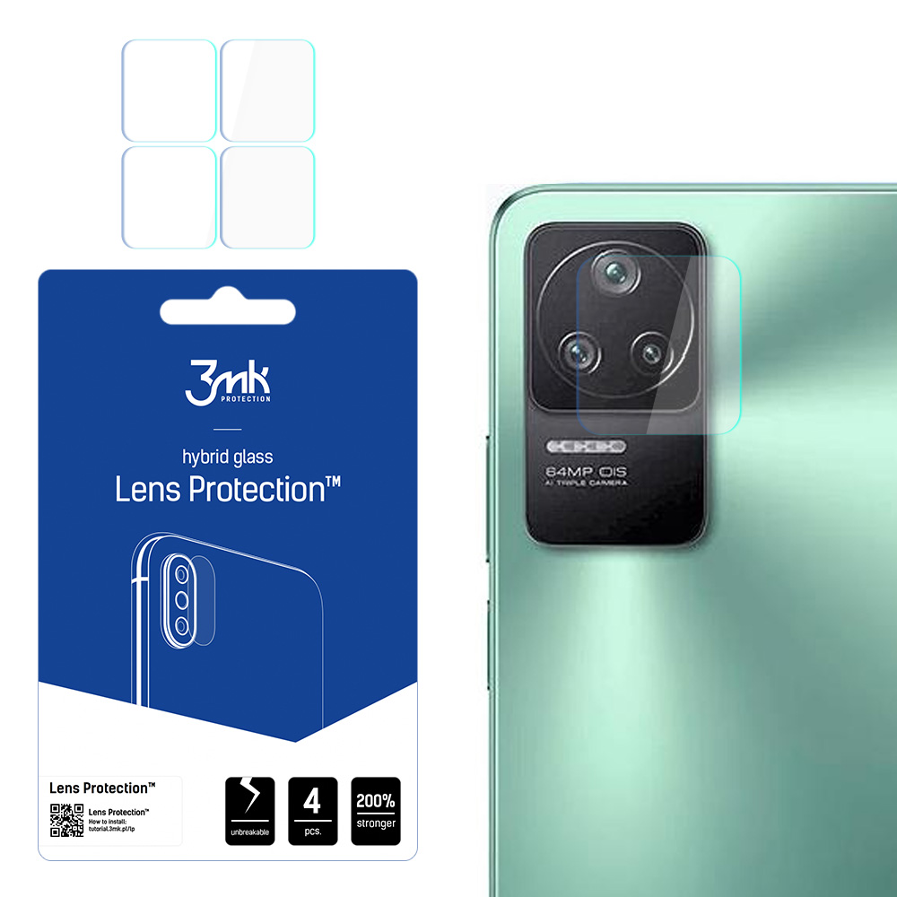 Xiaomi POCO F4 5G – 3mk Lens Protection kameran linssinsuoja