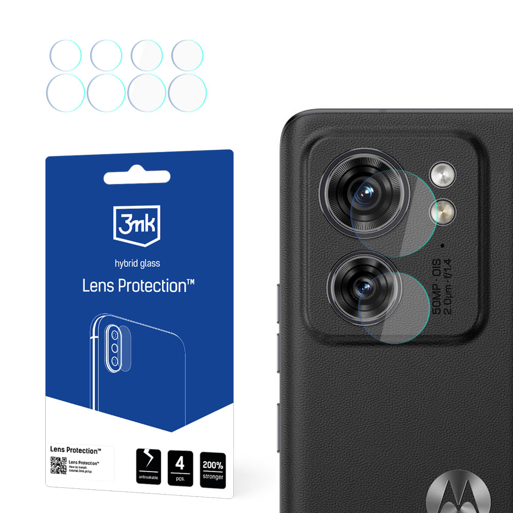 Motorola Edge 2023 – 3mk Lens Protection kameran linssinsuoja