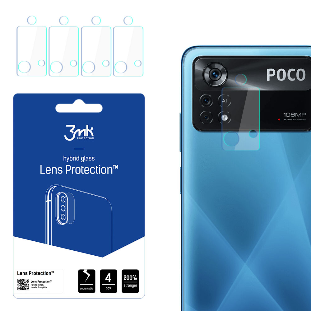 Xiaomi POCO X4 Pro 5G – 3mk Lens Protection kameran linssinsuoja