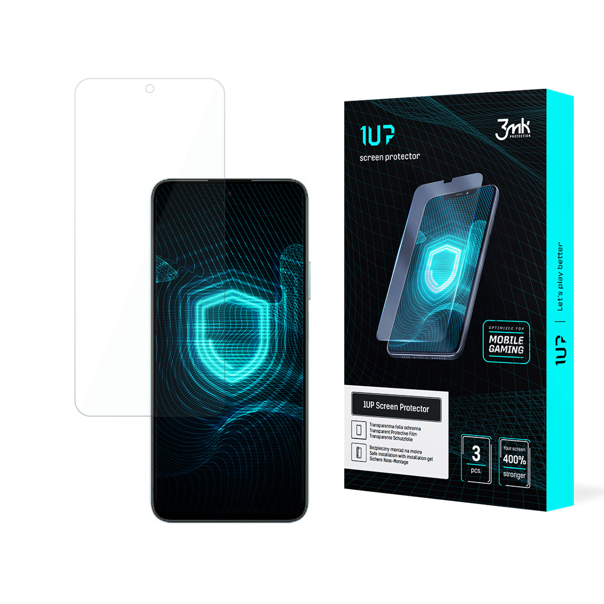 Honor 90 Smart – 3mk 1UP puhelimen näytönsuoja
