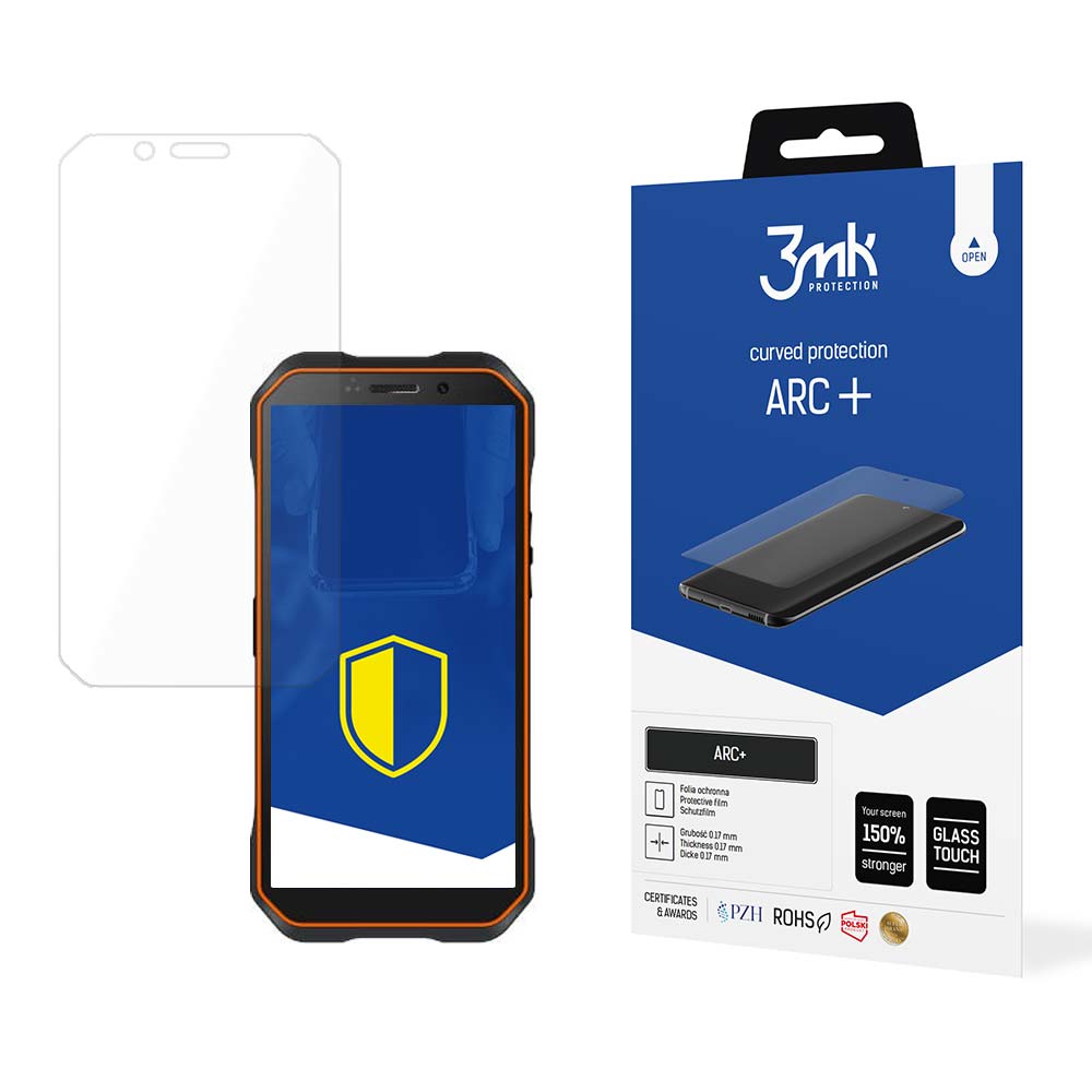 Doogee S51 – 3mk ARC+ puhelimen näytönsuoja