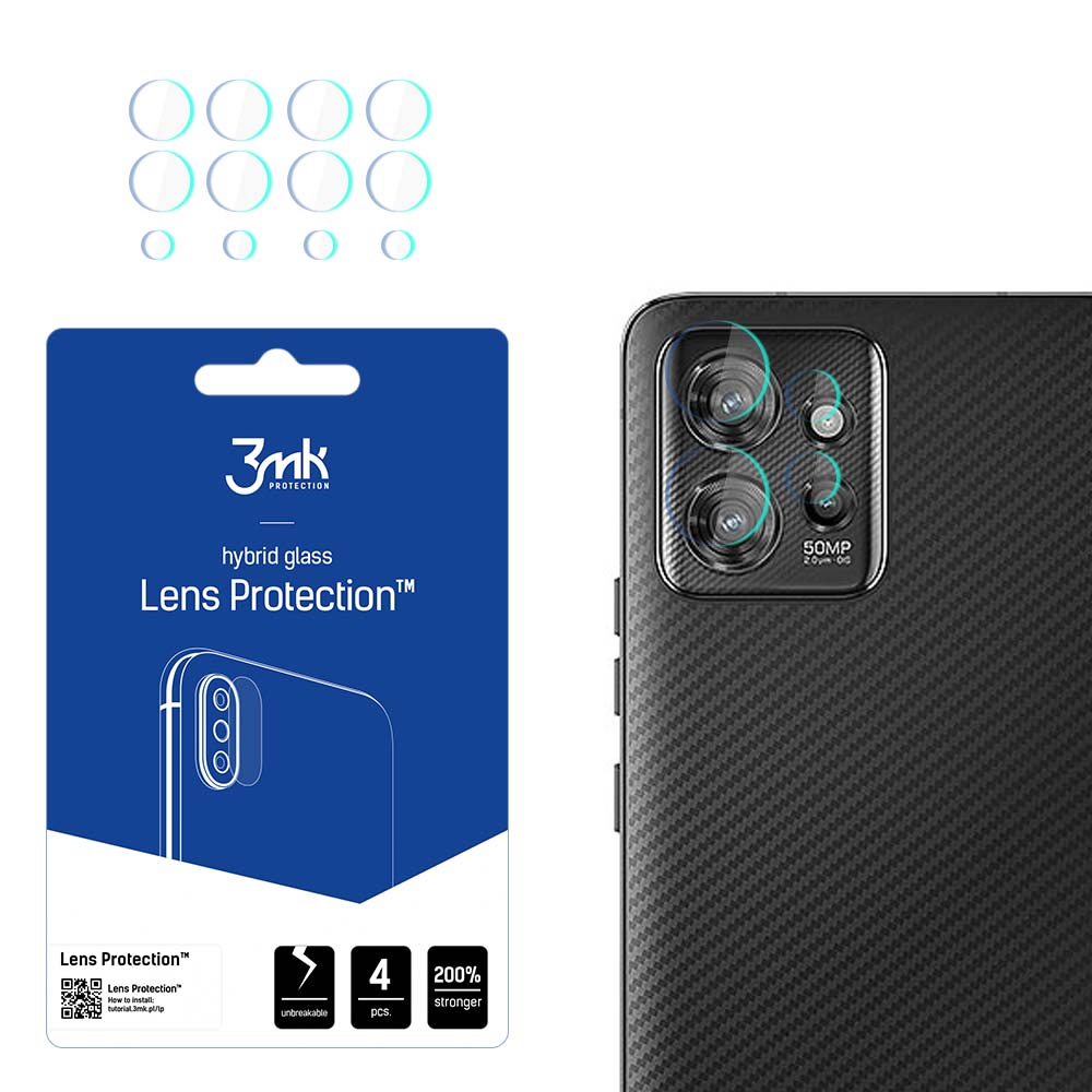 3mk Lens Protection kamerasuoja Motorola Thinkphone:lle