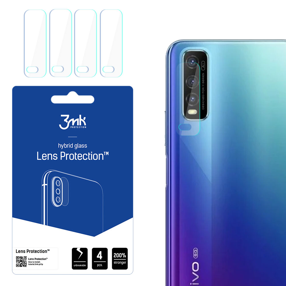 Vivo Y70T – 3mk Lens Protection kameran linssinsuoja