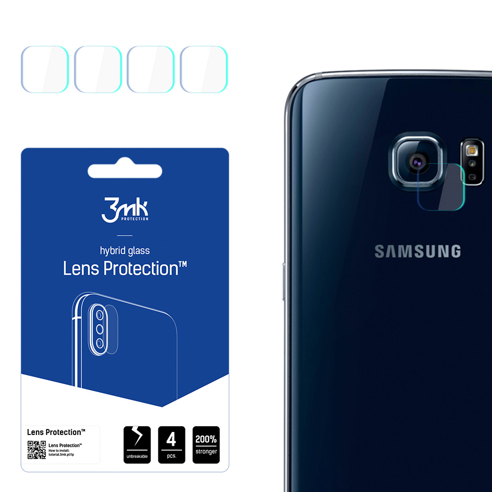Samsung Galaxy S6 Edge – 3mk Lens Protection kameran linssinsuoja
