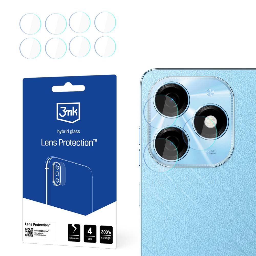 3mk Lens Protection kameran suojus Tecno Spark 20