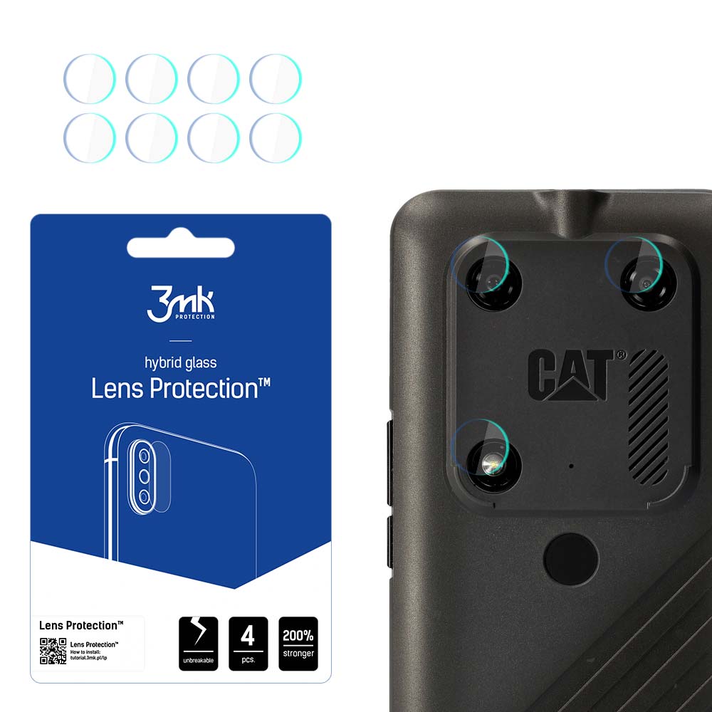 CAT S53 – 3mk Lens Protection kameran linssinsuoja