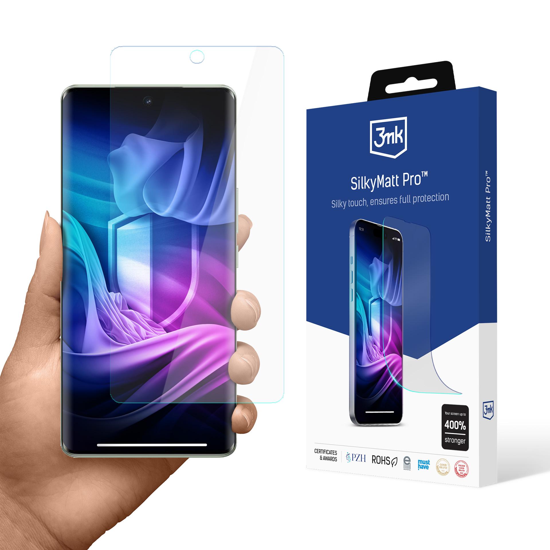 Vivo T3 Ultra – 3mk Silky Matt Pro puhelimen näytönsuoja