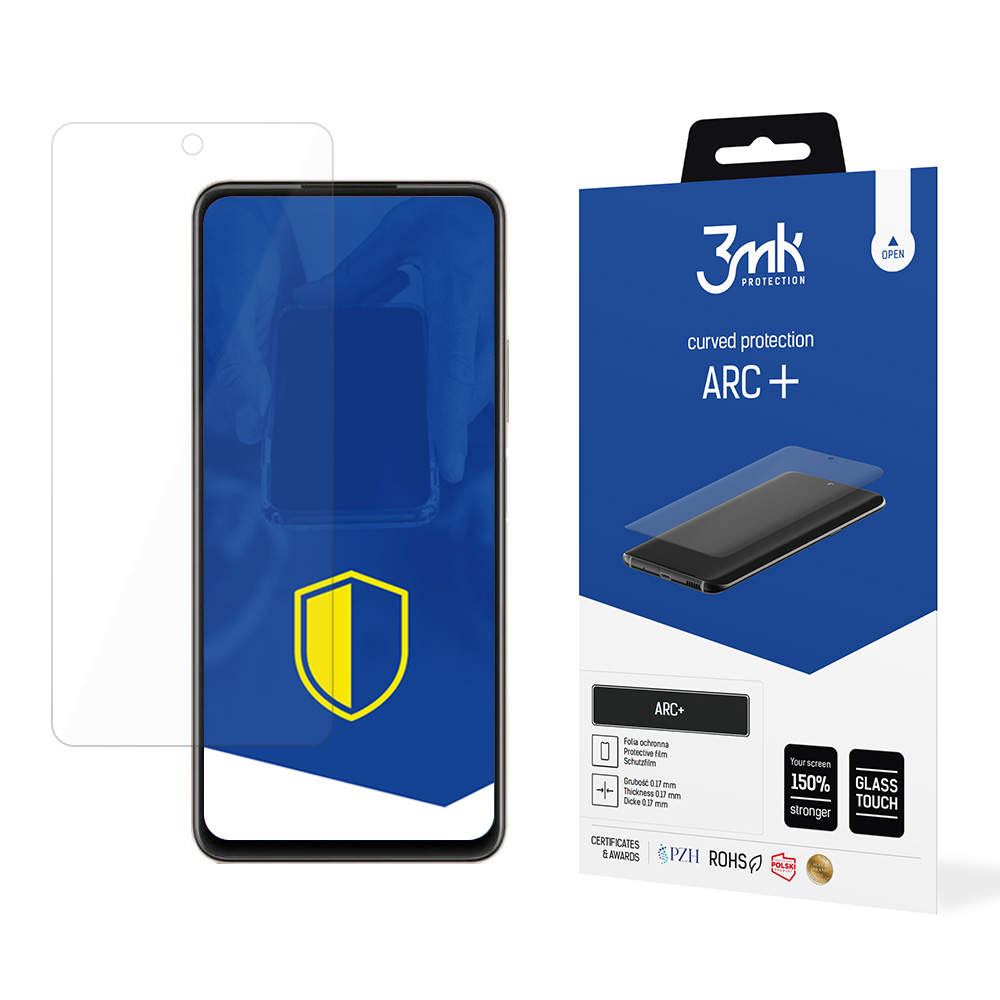 Huawei Enjoy 20 SE – 3mk ARC+ puhelimen näytönsuoja