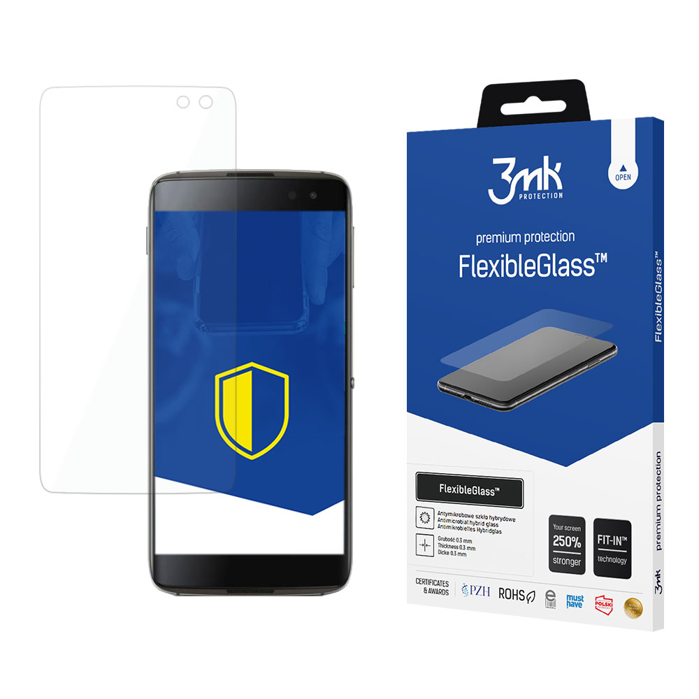 BlackBerry Dtek 60 – 3mk FlexibleGlass puhelimen näytönsuoja