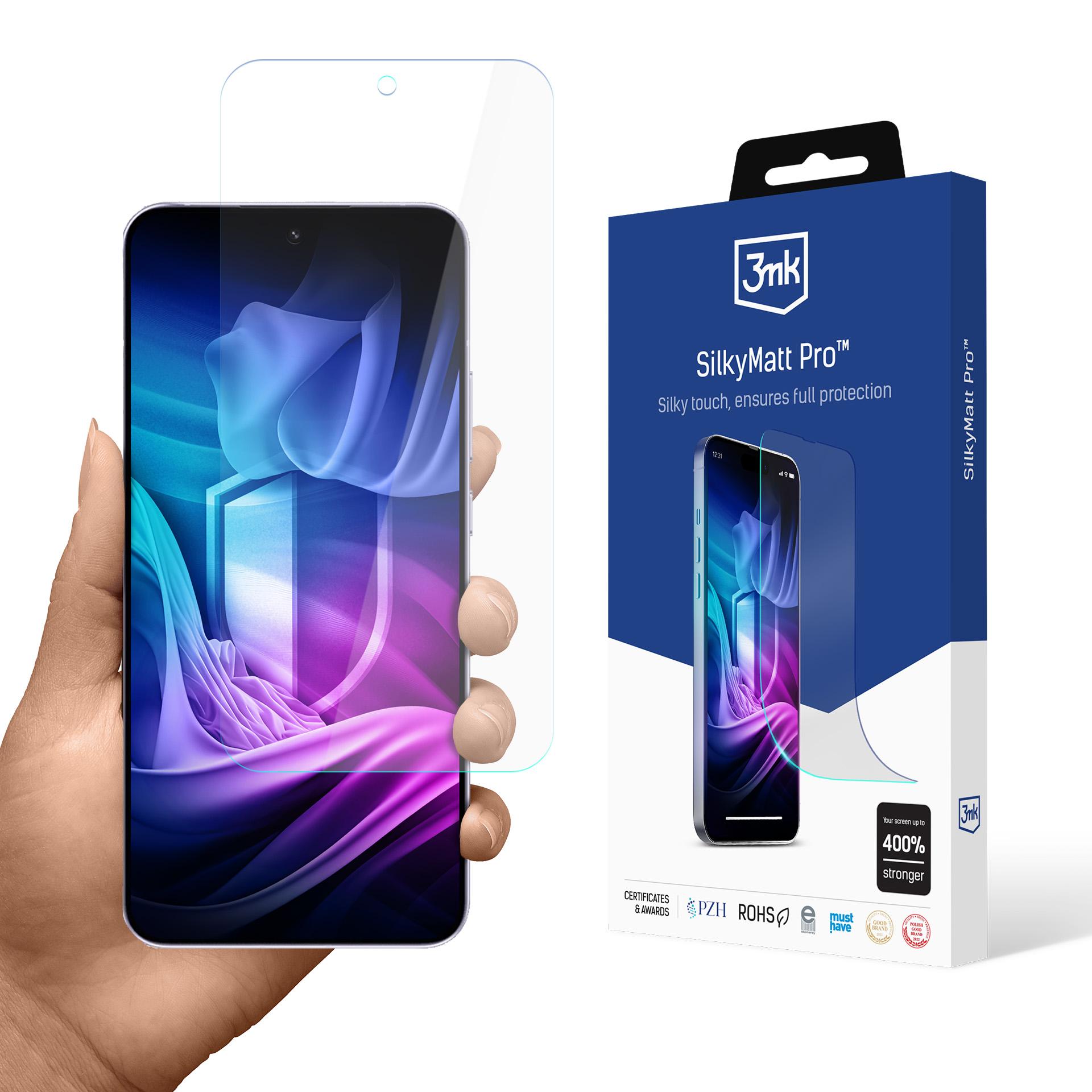 Oppo Reno 14 – 3mk Silky Matt Pro puhelimen näytönsuoja