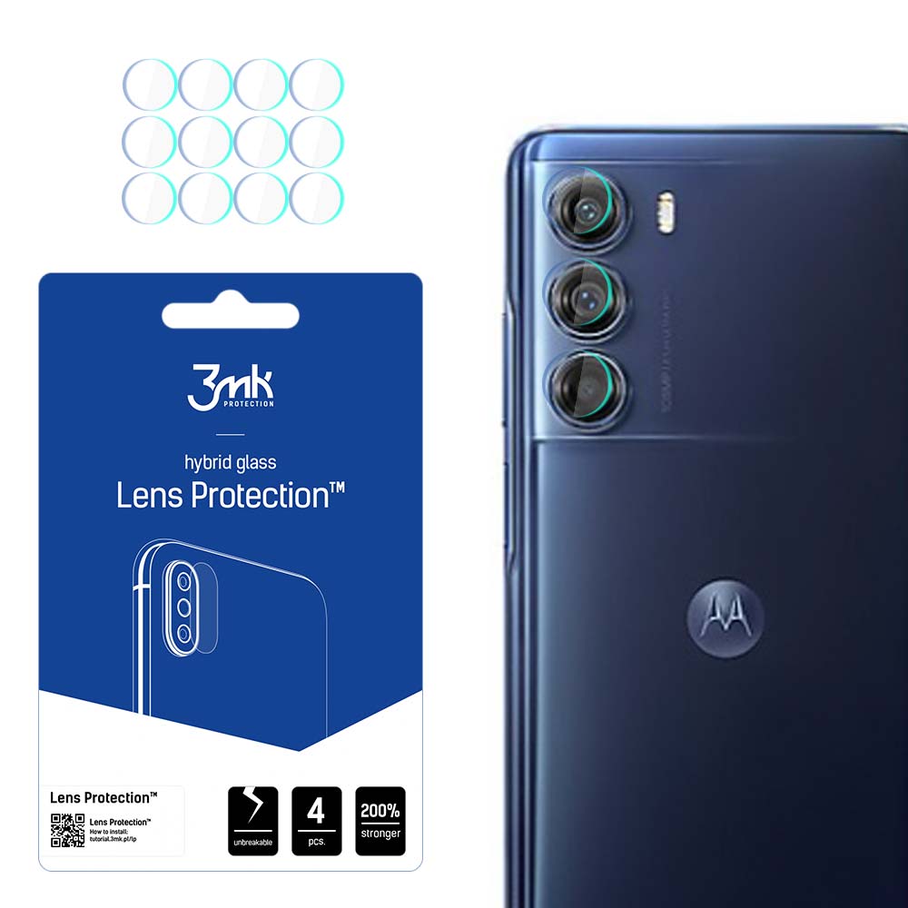 Motorola Moto Edge S30 – 3mk Lens Protection kameran linssinsuoja