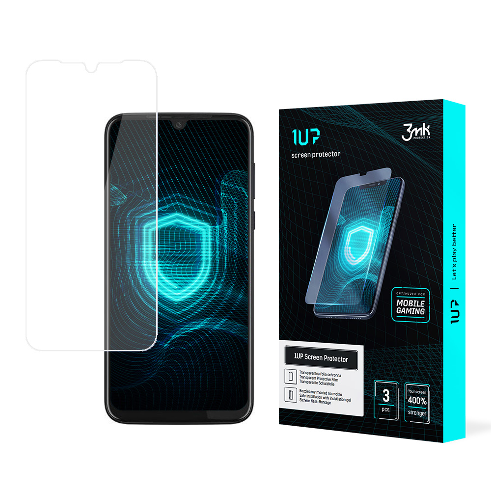 Motorola One Vision Plus – 3mk 1UP puhelimen näytönsuoja