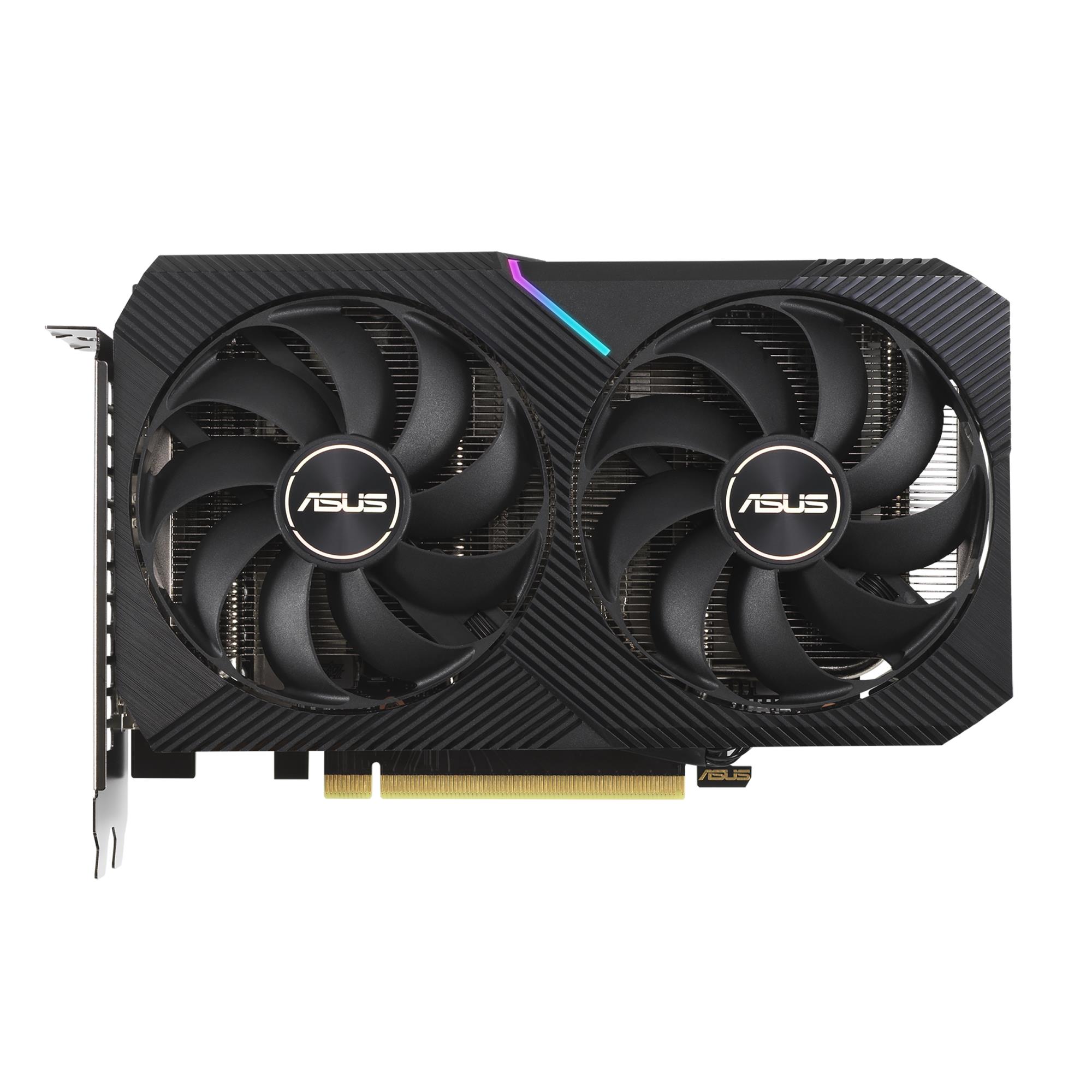 ASUS NVIDIA GeForce RTX 3060 -näytönohjain, 12 GB GDDR6, 192 bittiä, PCIe 4.0 x16, GPU 1837 MHz, 1× HDMI, 3× DisplayPort, DUAL-RTX3060-O12G-V2