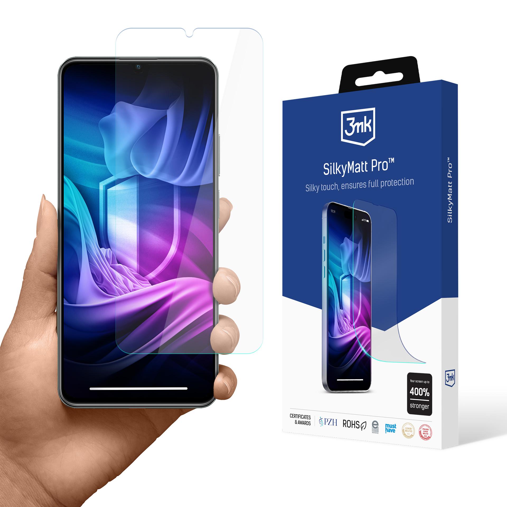 Realme C61 – 3mk Silky Matt Pro puhelimen näytönsuoja