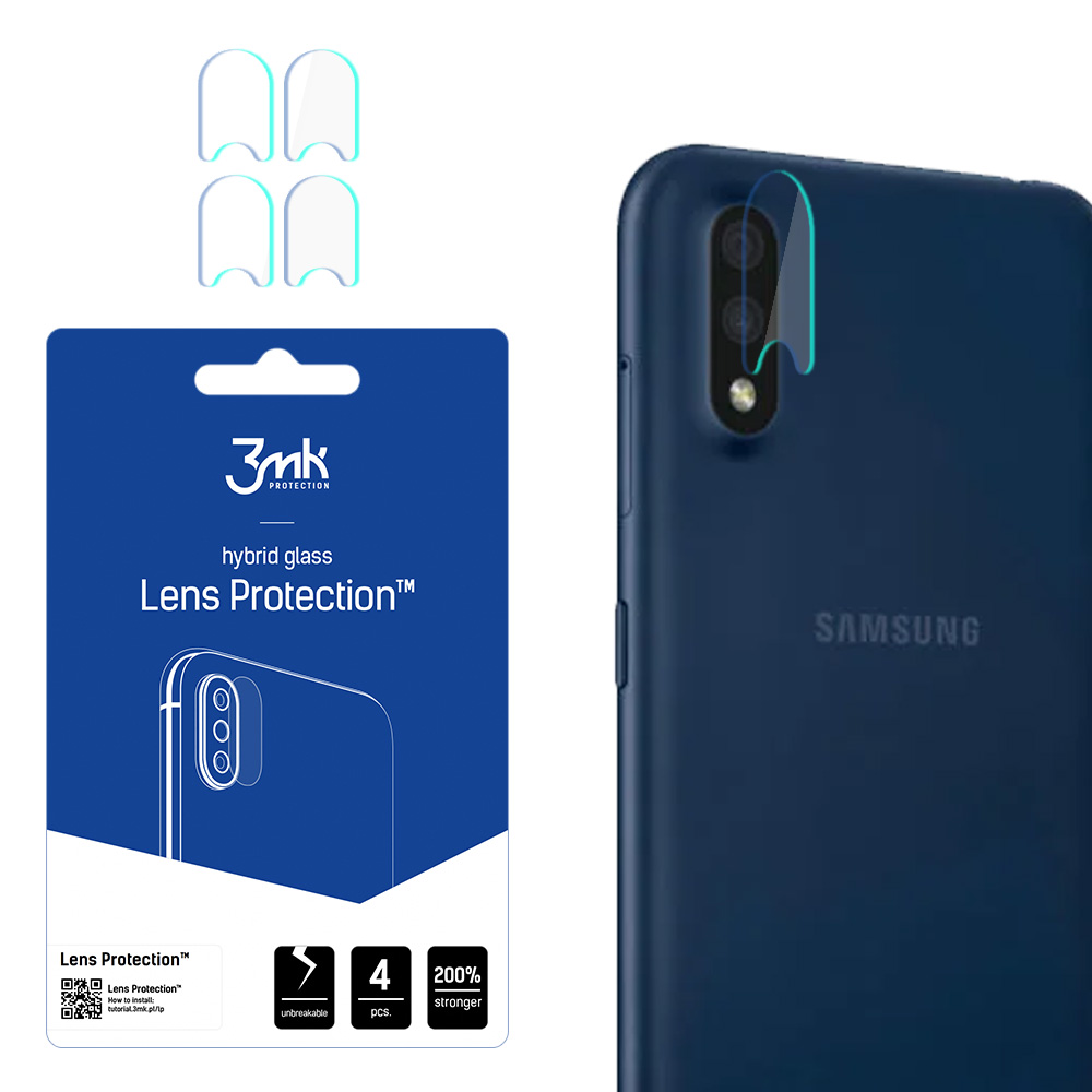 Samsung Galaxy A01 Core – 3mk Lens Protection kameran linssinsuoja